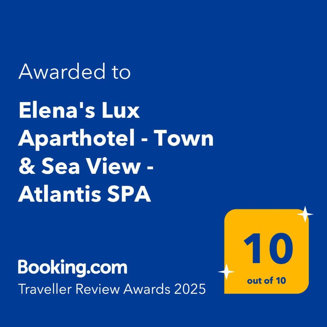 Elena'S Lux Aparthotel - Town & Sea View - Atlantis Spa Sarafovo Exteriör bild
